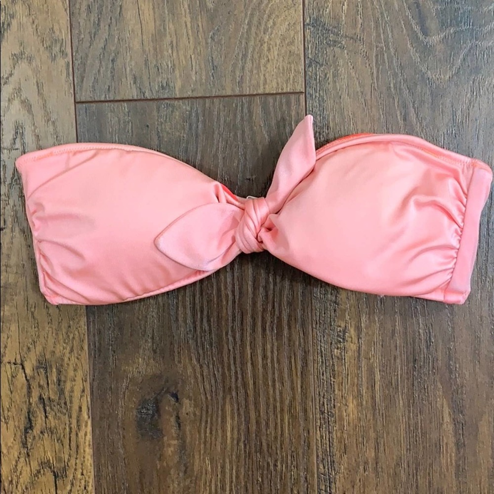 Victoria’s Secret Pink Shimmer Bandeau Bikini Top